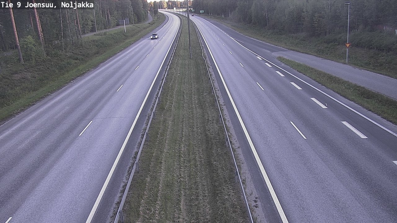 Kelikamerat Kuva Tie 9 Joensuu, Noljakka, Joensuu, Pohjois-Karjala