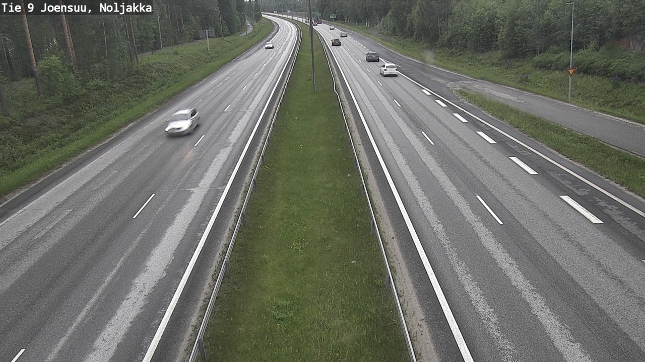 Kelikamerat Kuva Tie 9 Joensuu, Noljakka, Joensuu, Pohjois-Karjala
