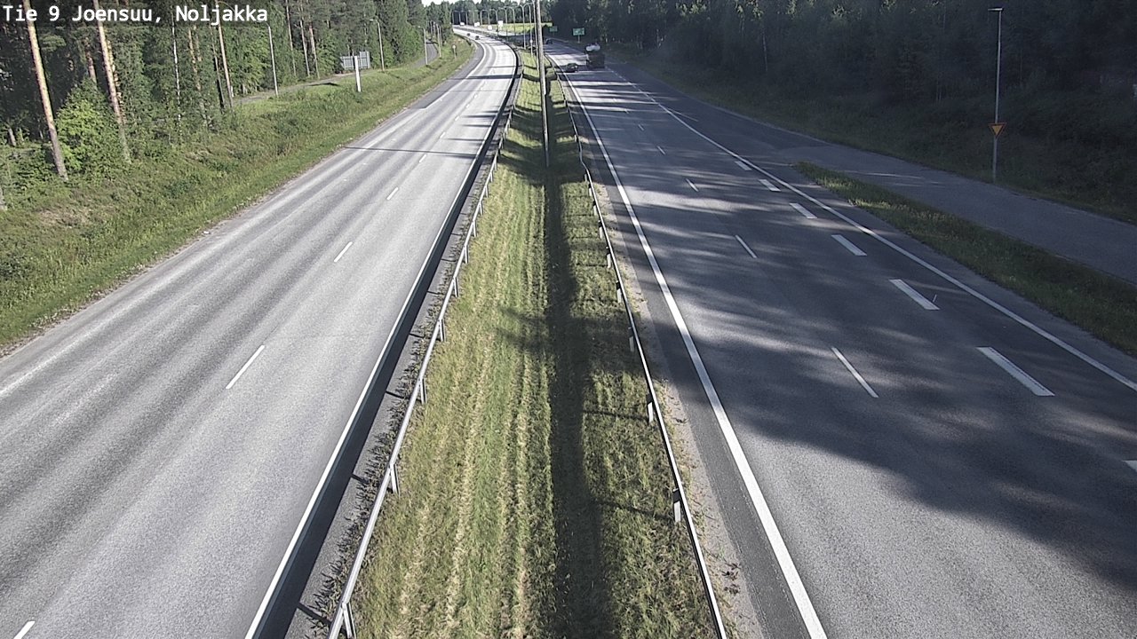 Weather Camera Image Road 9 Joensuu, Noljakka, Joensuu, Pohjois-Karjala