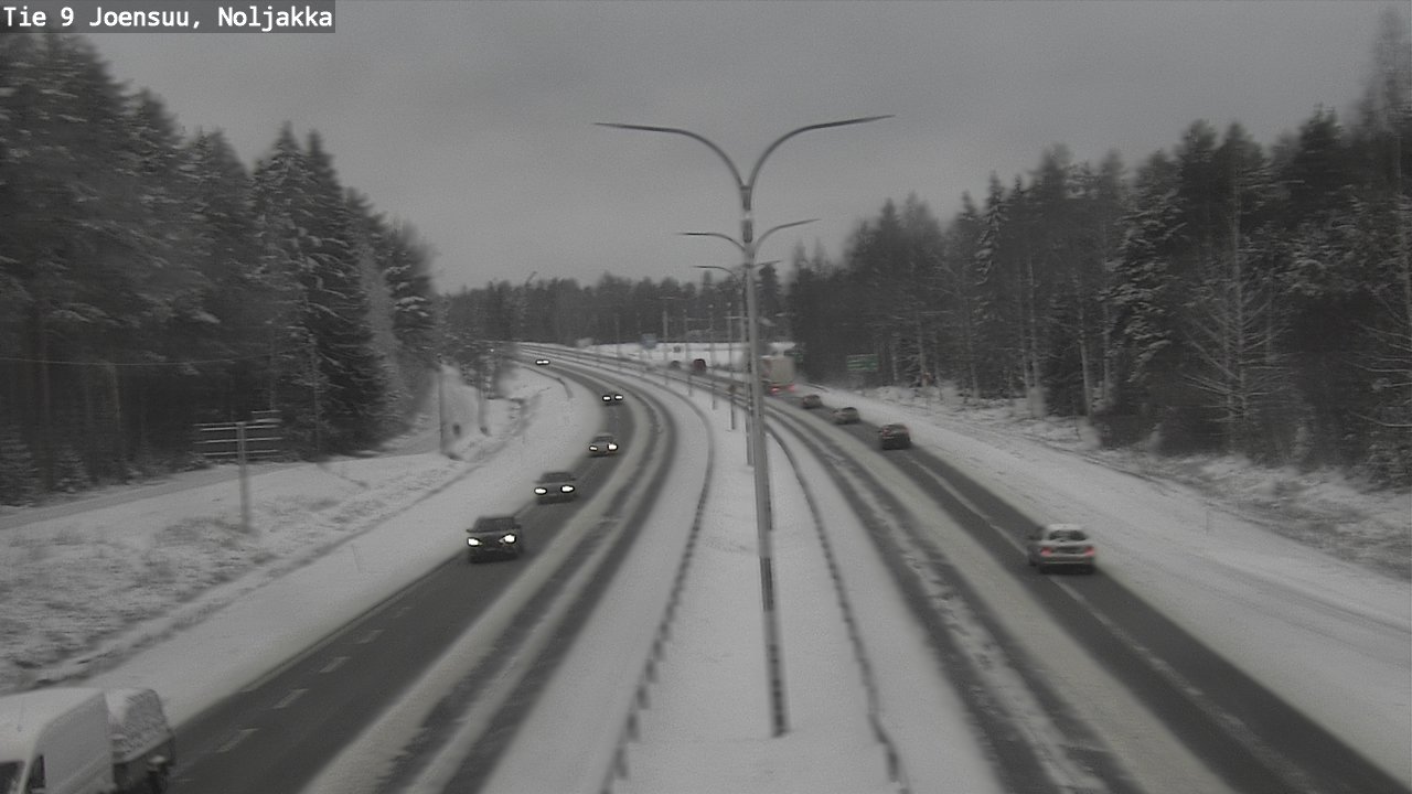 Kelikamerat Kuva Tie 9 Joensuu, Noljakka, Joensuu, Pohjois-Karjala