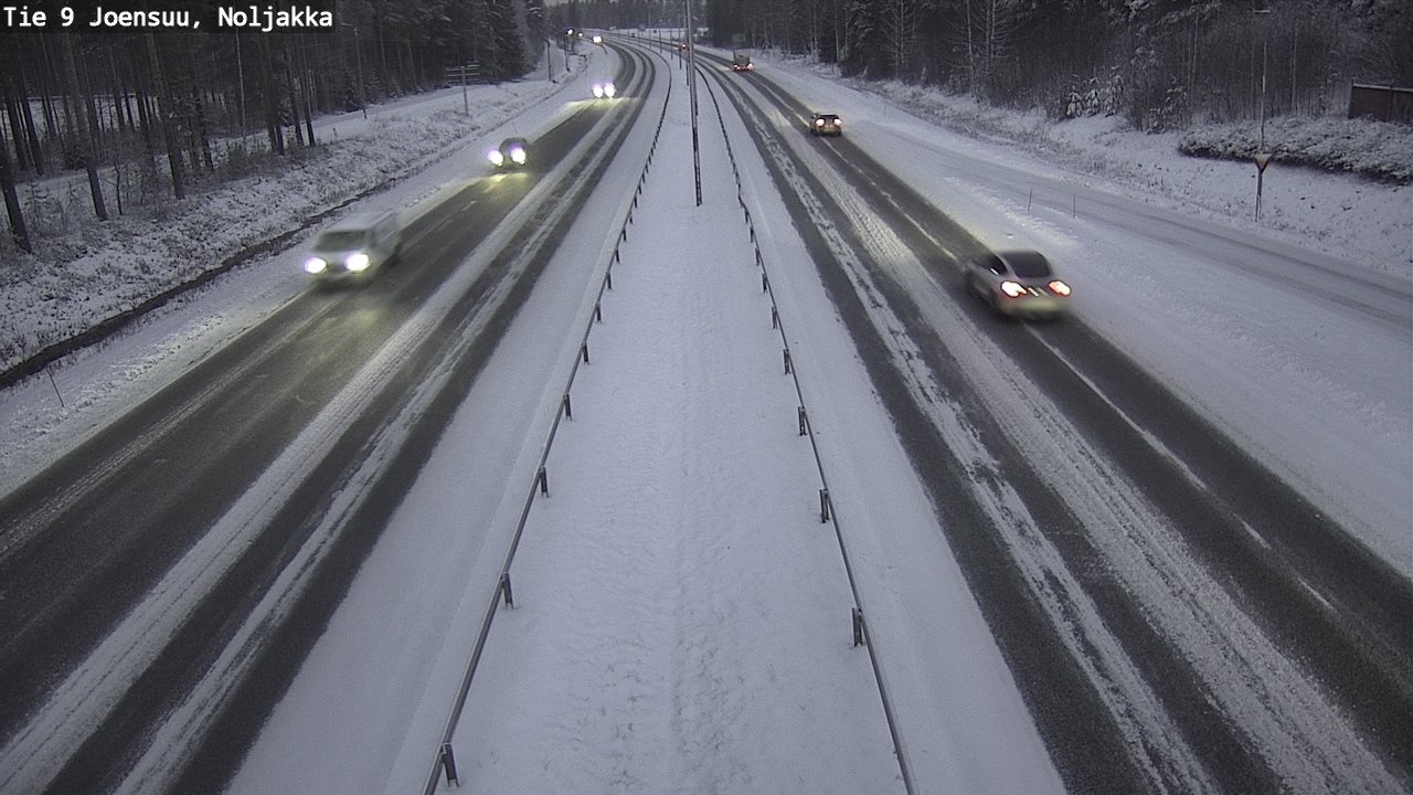 Kelikamerat Kuva Tie 9 Joensuu, Noljakka, Joensuu, Pohjois-Karjala