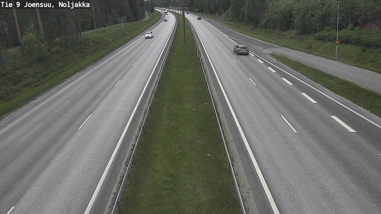 Kelikamerat Kuva Tie 9 Joensuu, Noljakka, Joensuu, Pohjois-Karjala