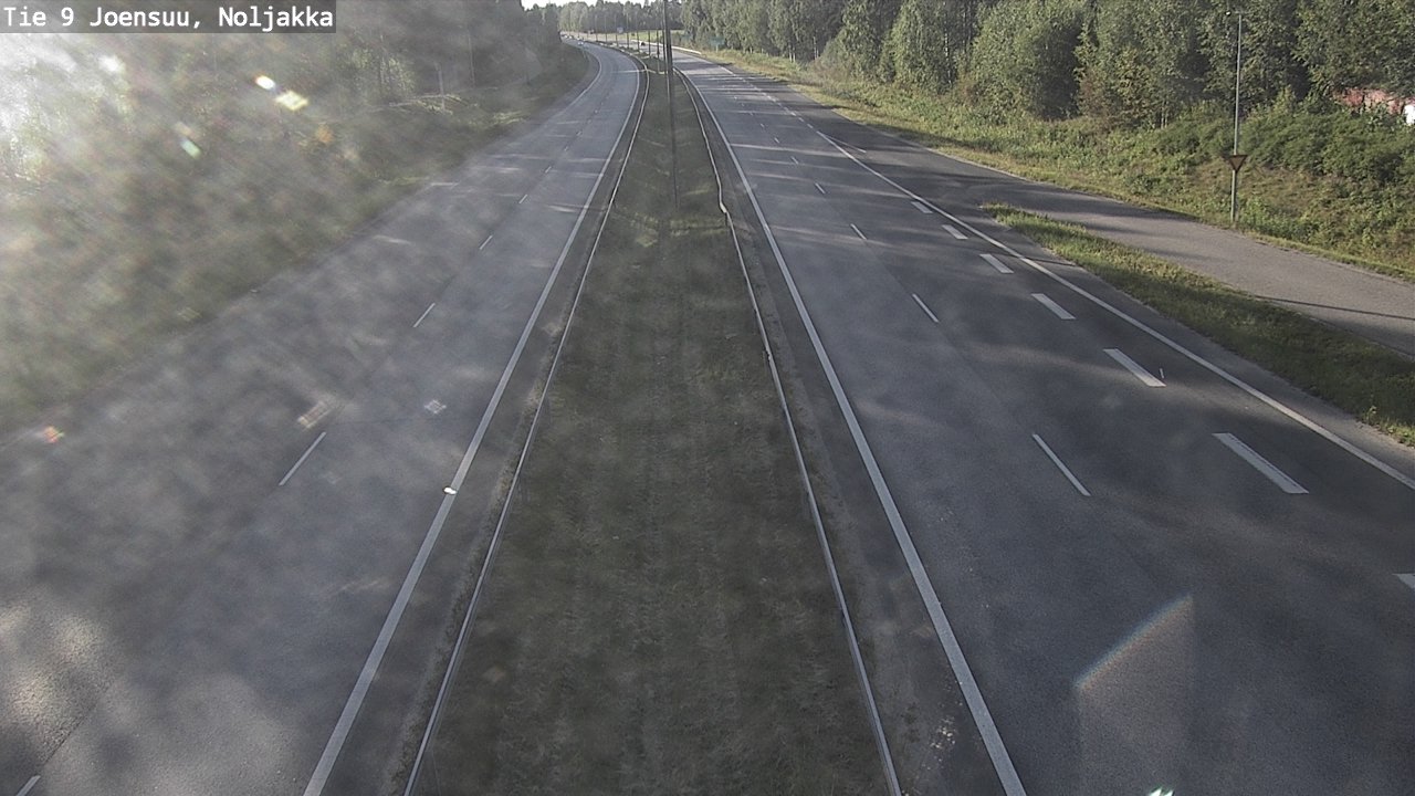 Kelikamerat Kuva Tie 9 Joensuu, Noljakka, Joensuu, Pohjois-Karjala