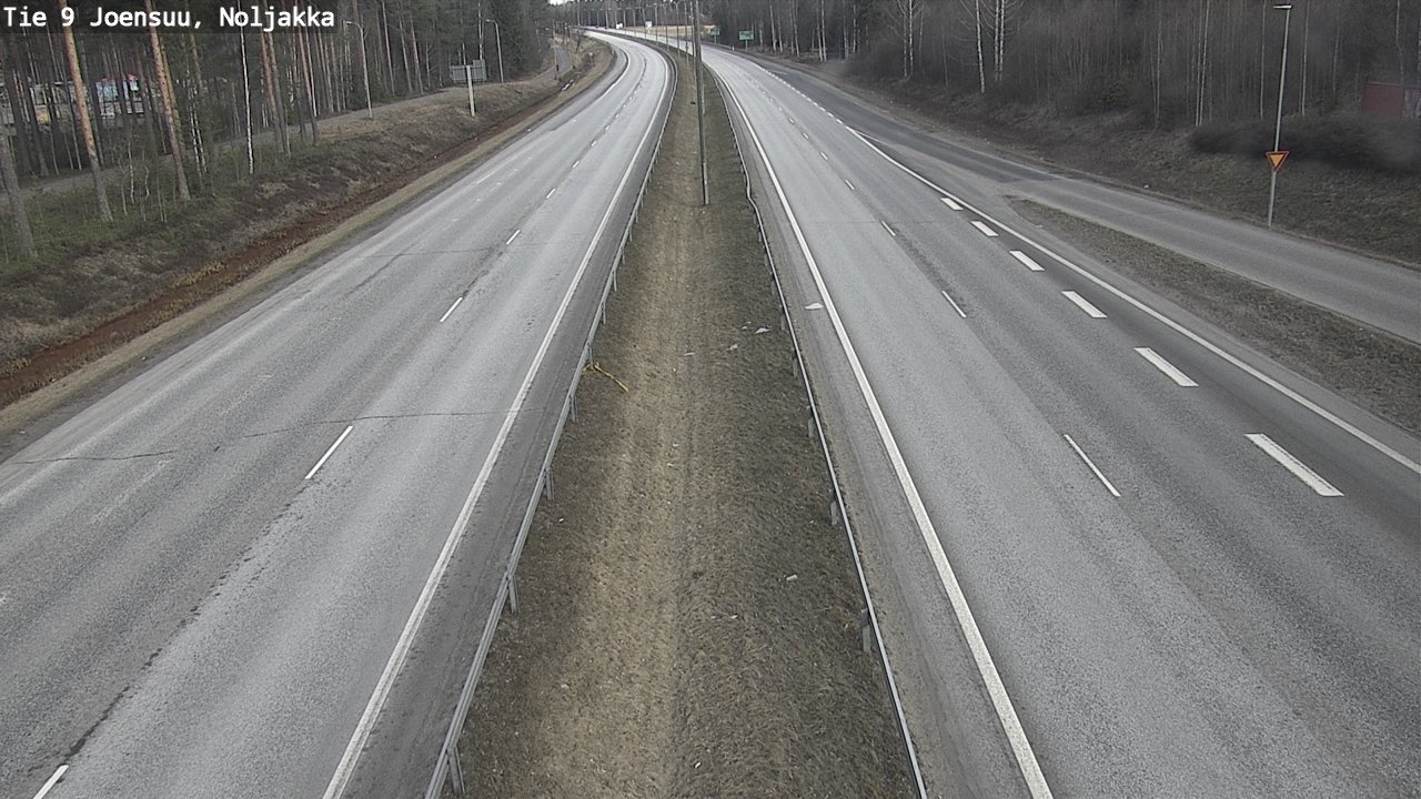 Kelikamerat Kuva Tie 9 Joensuu, Noljakka, Joensuu, Pohjois-Karjala