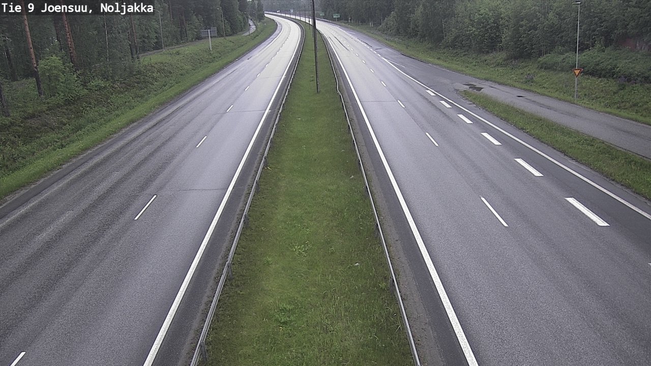 Kelikamerat Kuva Tie 9 Joensuu, Noljakka, Joensuu, Pohjois-Karjala