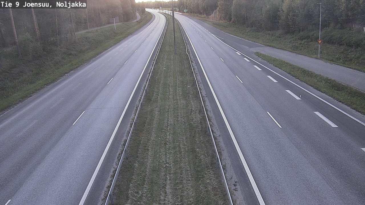 Kelikamerat Kuva Tie 9 Joensuu, Noljakka, Joensuu, Pohjois-Karjala