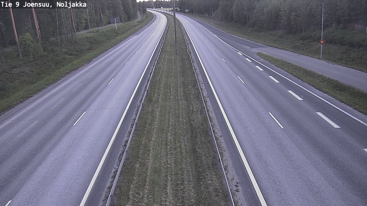 Kelikamerat Kuva Tie 9 Joensuu, Noljakka, Joensuu, Pohjois-Karjala