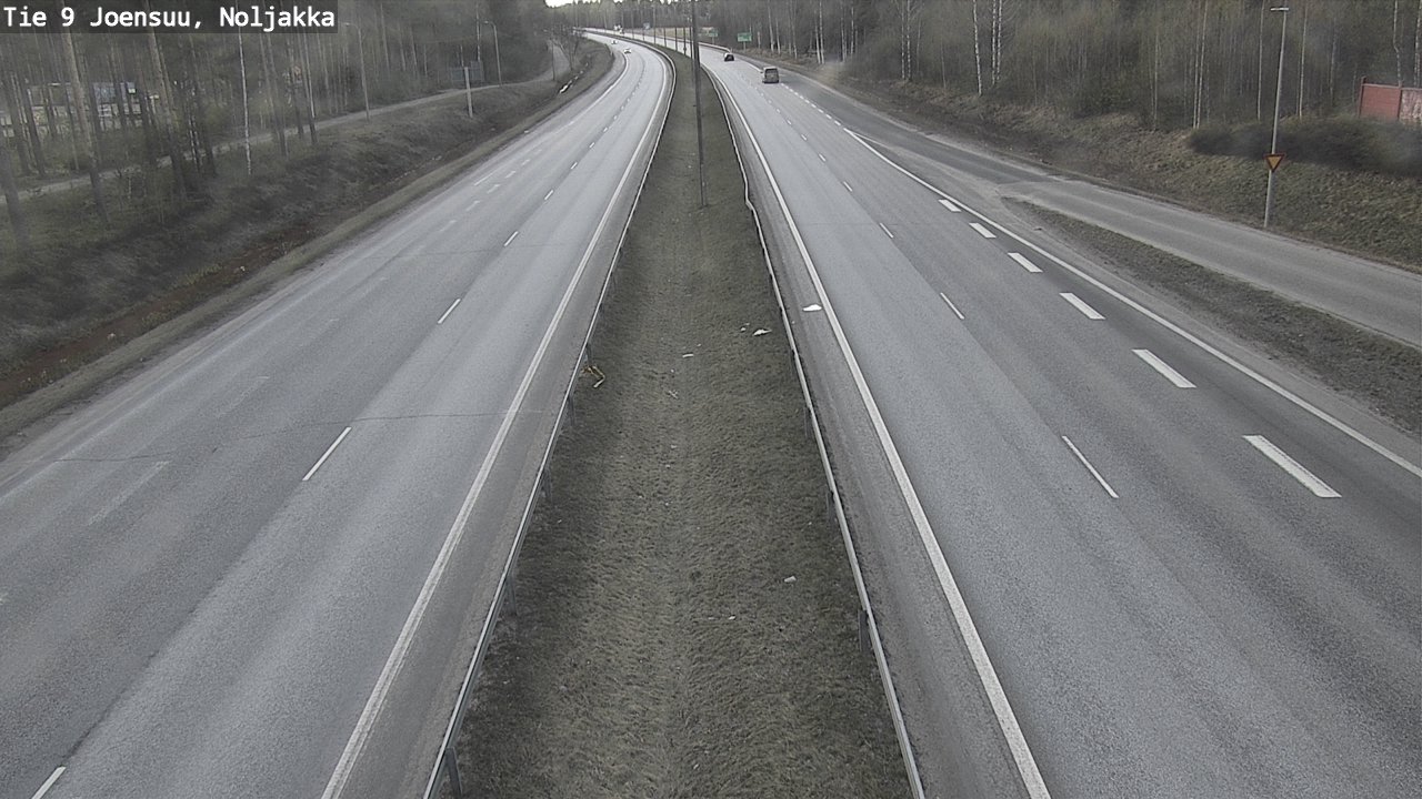 Kelikamerat Kuva Tie 9 Joensuu, Noljakka, Joensuu, Pohjois-Karjala
