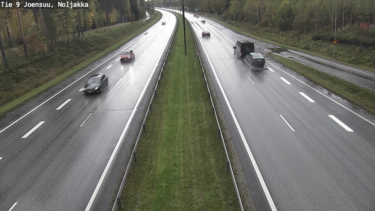 Kelikamerat Kuva Tie 9 Joensuu, Noljakka, Joensuu, Pohjois-Karjala