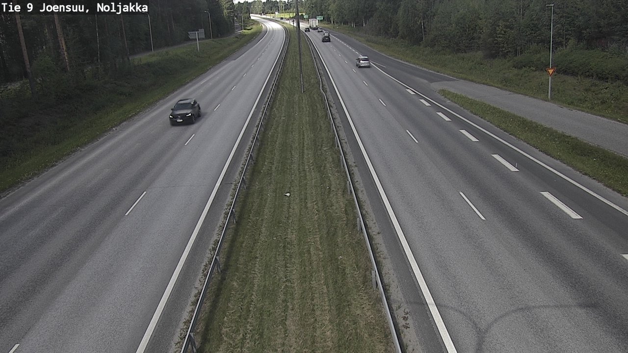 Kelikamerat Kuva Tie 9 Joensuu, Noljakka, Joensuu, Pohjois-Karjala