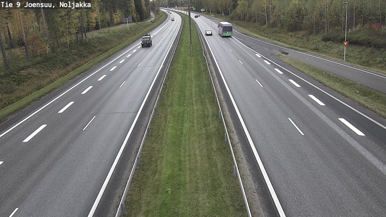 Kelikamerat Kuva Tie 9 Joensuu, Noljakka, Joensuu, Pohjois-Karjala