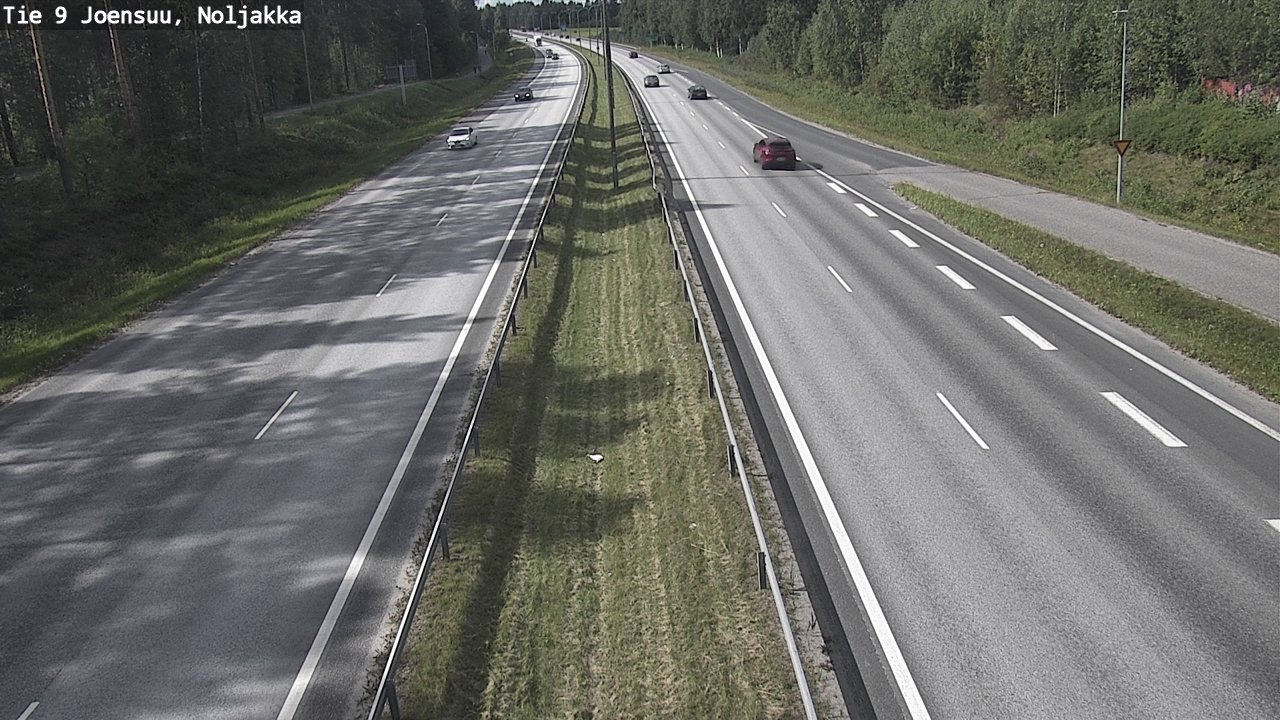 Kelikamerat Kuva Tie 9 Joensuu, Noljakka, Joensuu, Pohjois-Karjala