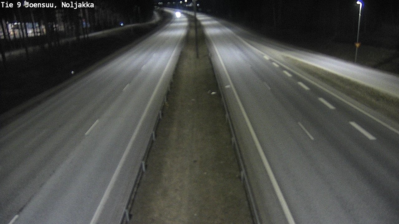 Weather Camera Image Road 9 Joensuu, Noljakka, Joensuu, Pohjois-Karjala