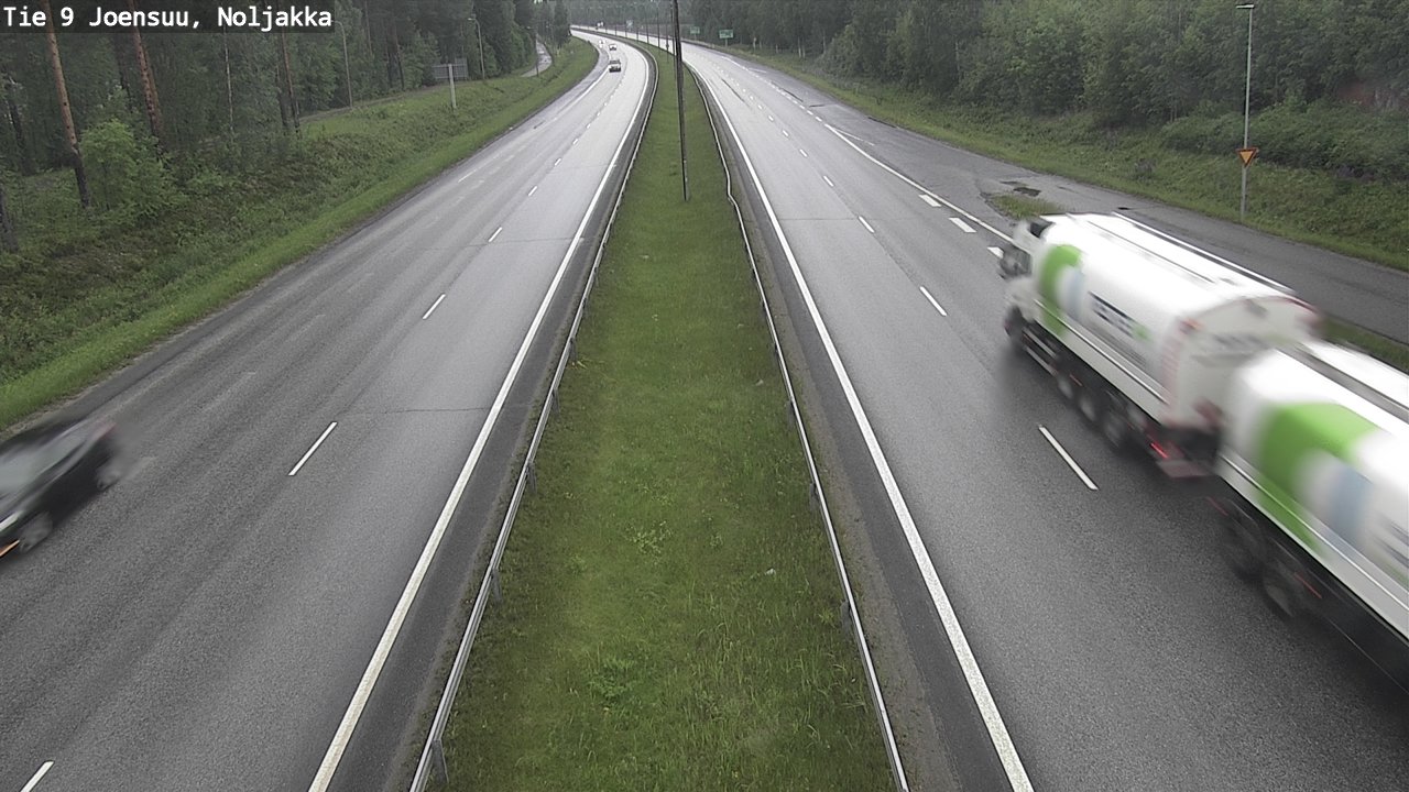 Kelikamerat Kuva Tie 9 Joensuu, Noljakka, Joensuu, Pohjois-Karjala