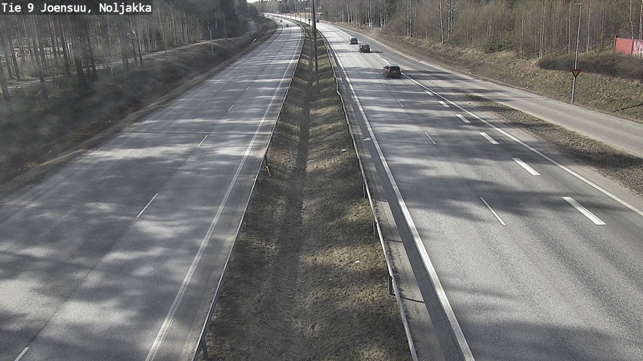 Kelikamerat Kuva Tie 9 Joensuu, Noljakka, Joensuu, Pohjois-Karjala