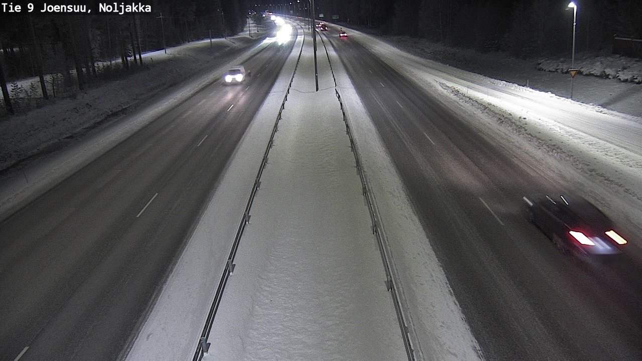 Weather Camera Image Road 9 Joensuu, Noljakka, Joensuu, Pohjois-Karjala