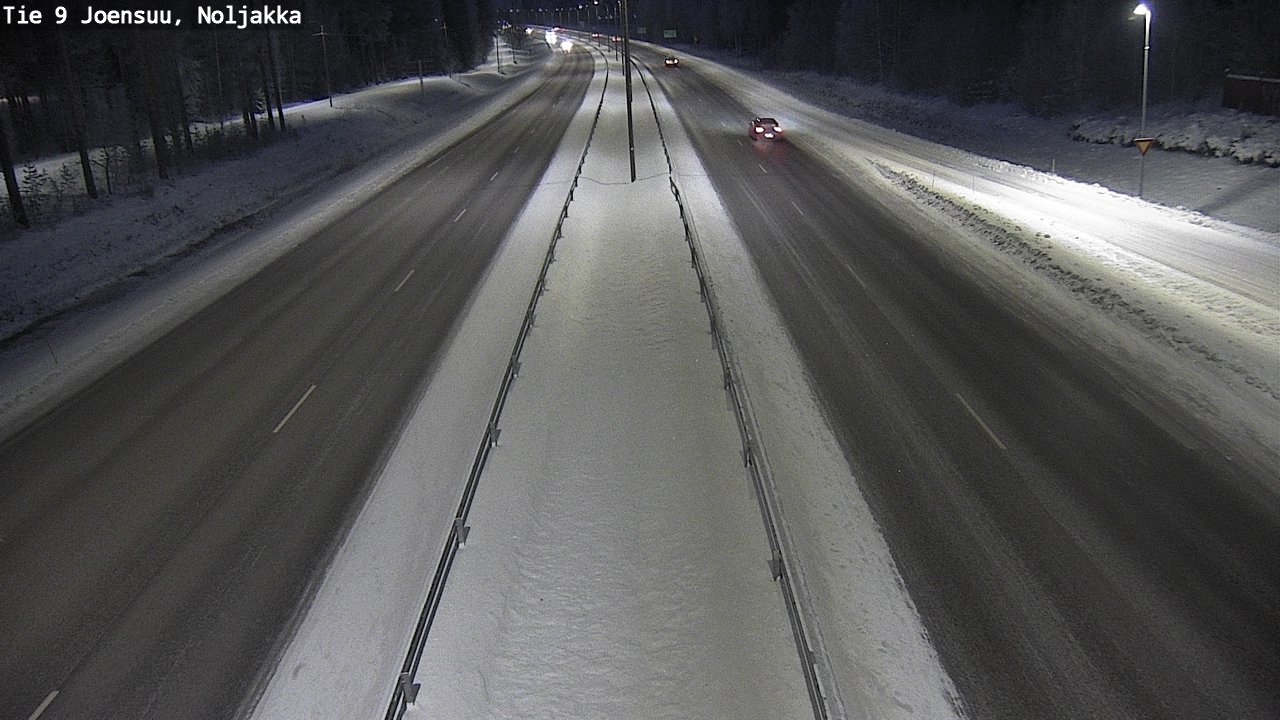 Weather Camera Image Road 9 Joensuu, Noljakka, Joensuu, Pohjois-Karjala