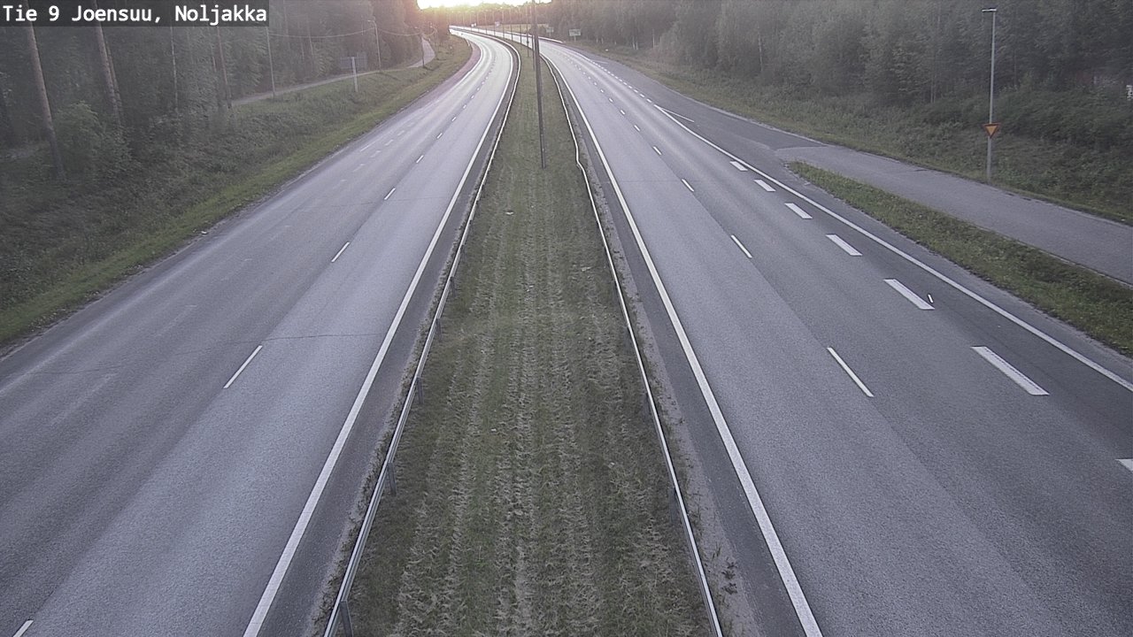 Kelikamerat Kuva Tie 9 Joensuu, Noljakka, Joensuu, Pohjois-Karjala