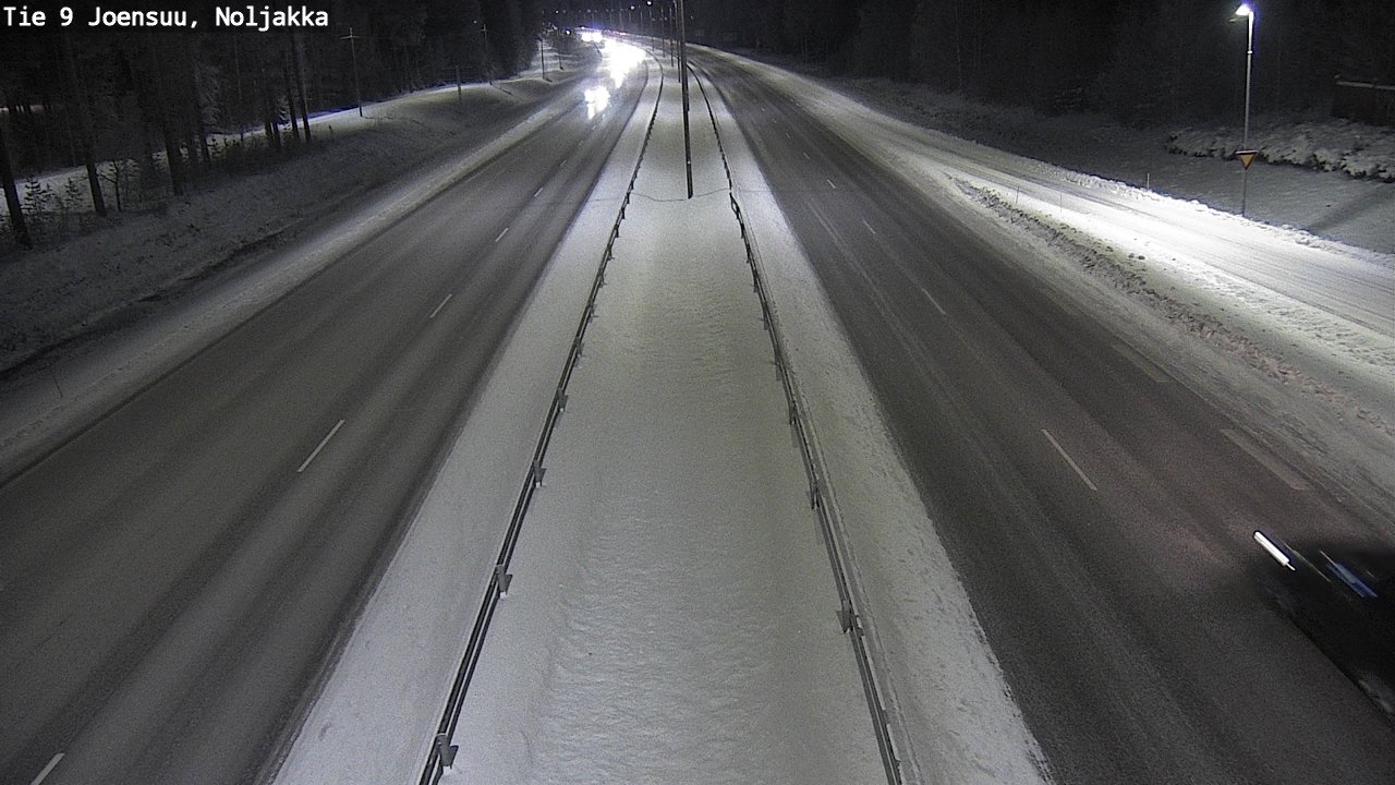 Weather Camera Image Road 9 Joensuu, Noljakka, Joensuu, Pohjois-Karjala