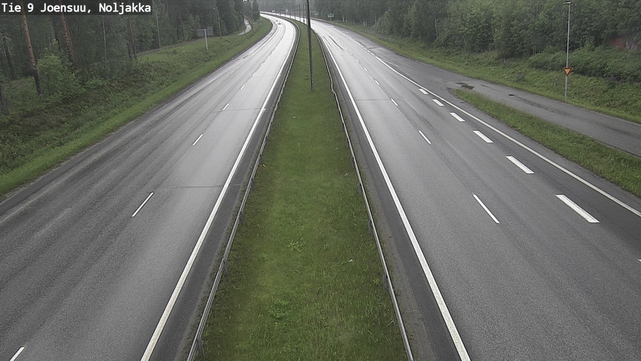 Kelikamerat Kuva Tie 9 Joensuu, Noljakka, Joensuu, Pohjois-Karjala