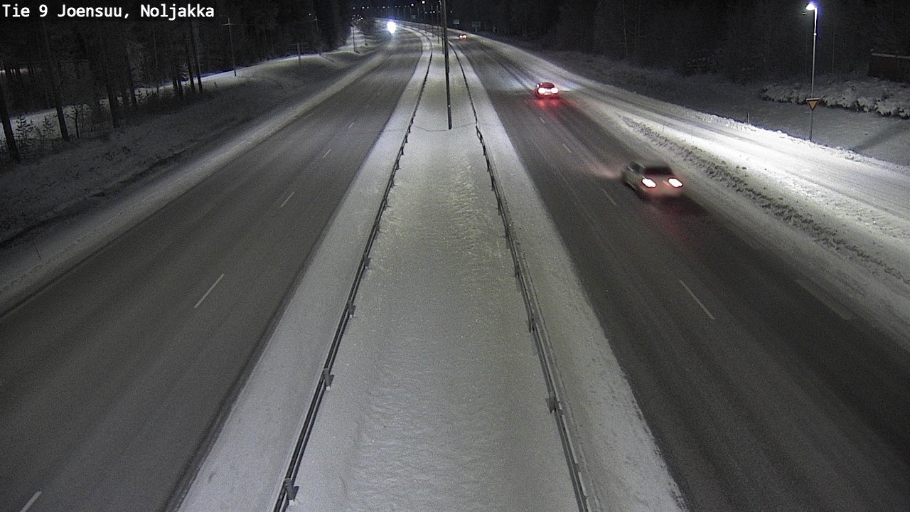 Weather Camera Image Road 9 Joensuu, Noljakka, Joensuu, Pohjois-Karjala