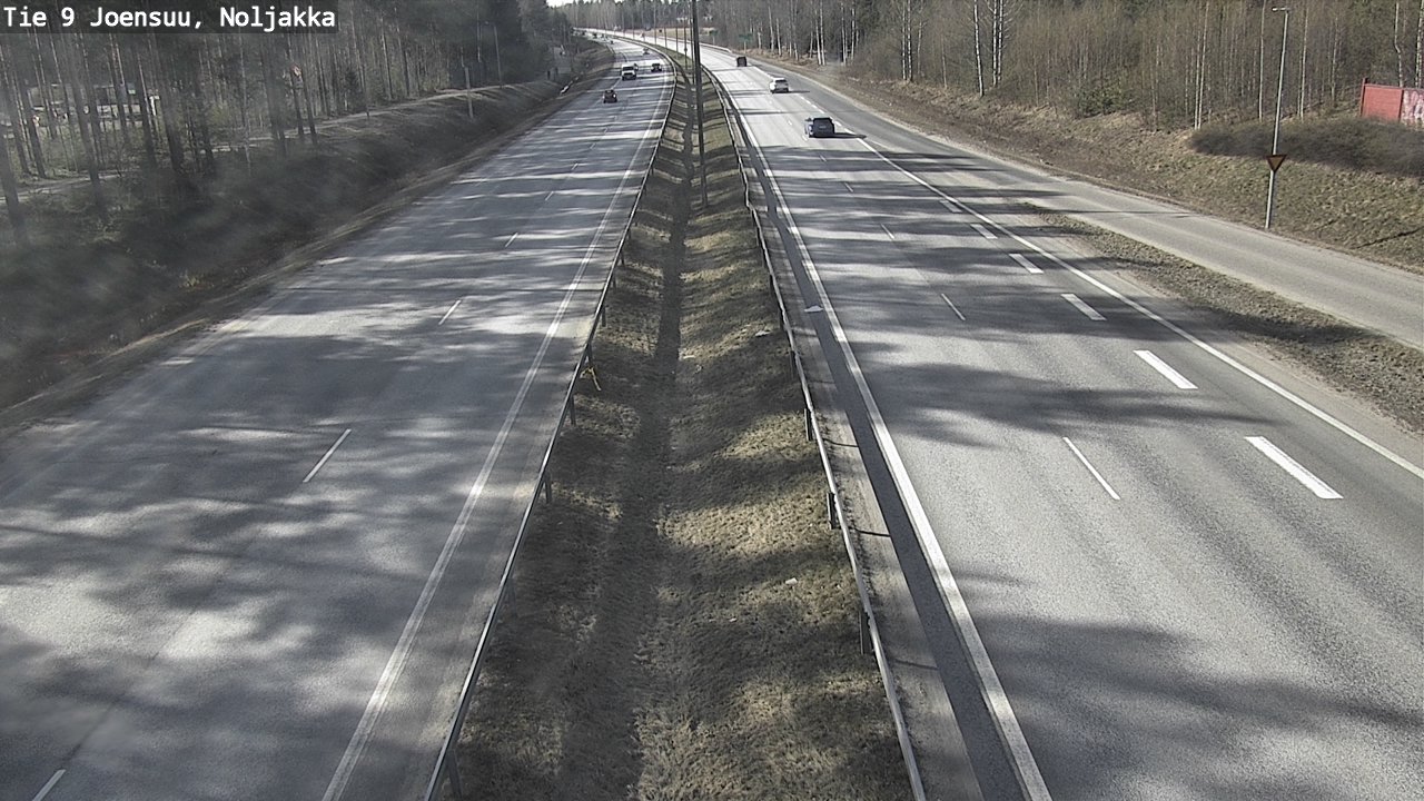 Kelikamerat Kuva Tie 9 Joensuu, Noljakka, Joensuu, Pohjois-Karjala