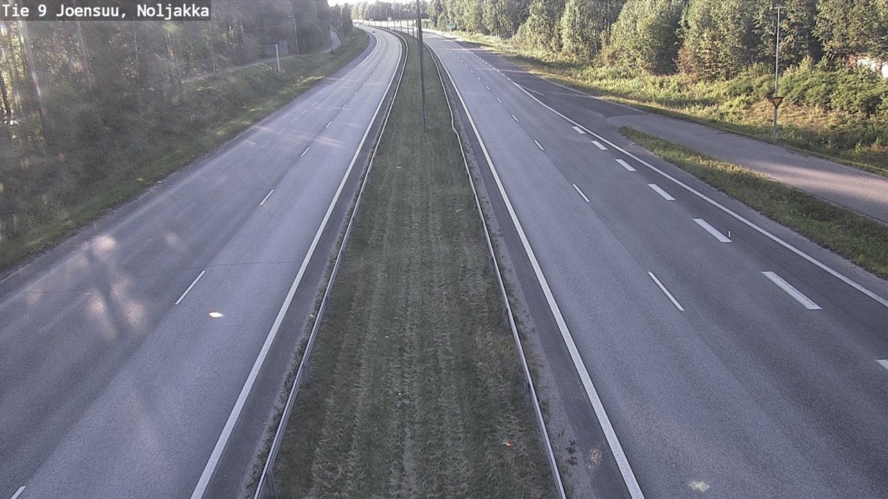 Kelikamerat Kuva Tie 9 Joensuu, Noljakka, Joensuu, Pohjois-Karjala