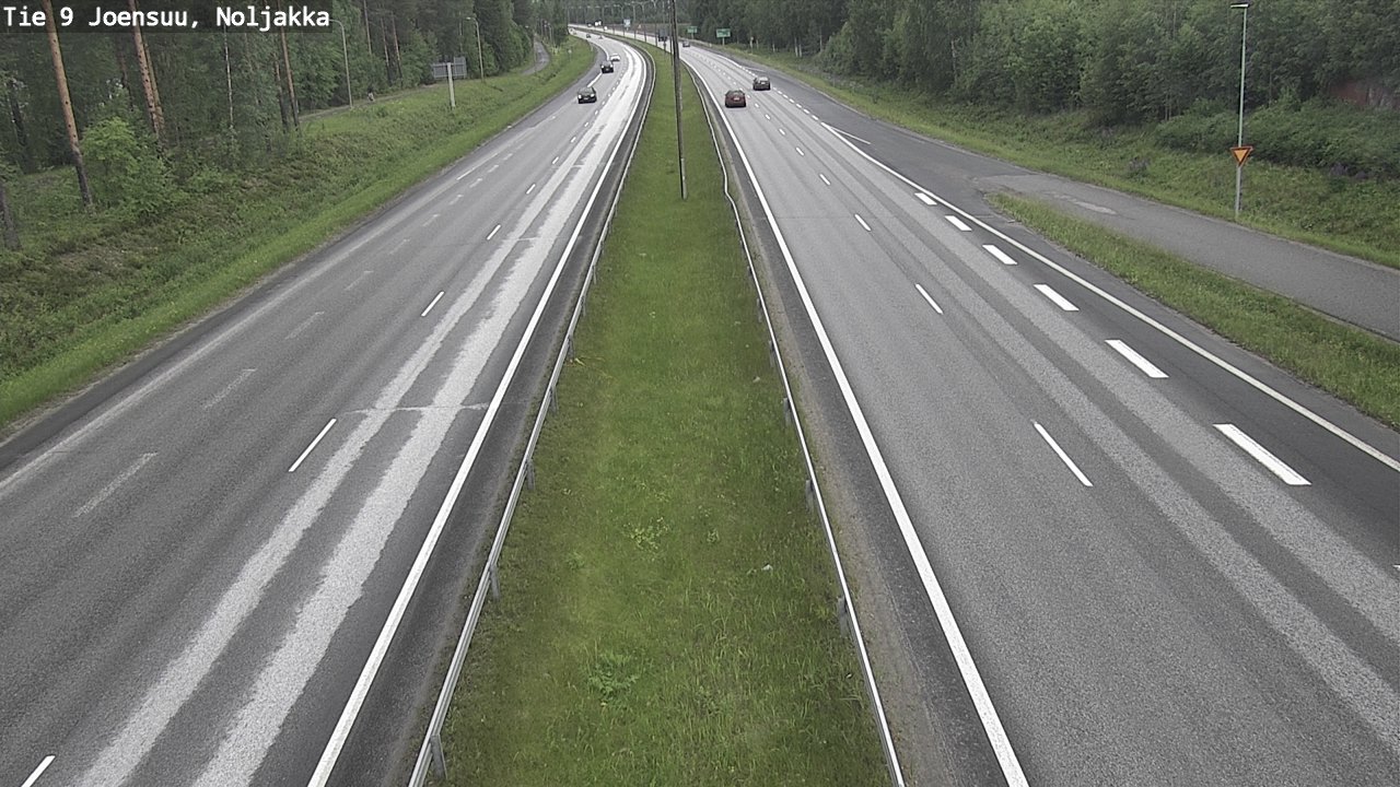 Kelikamerat Kuva Tie 9 Joensuu, Noljakka, Joensuu, Pohjois-Karjala