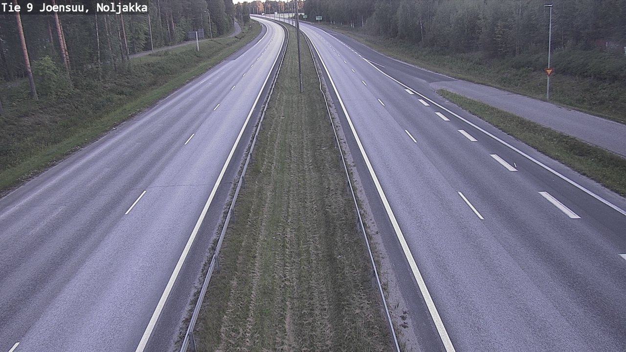 Kelikamerat Kuva Tie 9 Joensuu, Noljakka, Joensuu, Pohjois-Karjala