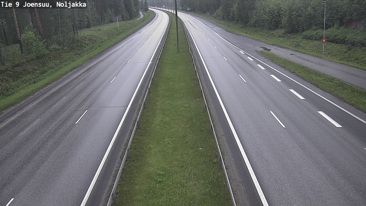 Kelikamerat Kuva Tie 9 Joensuu, Noljakka, Joensuu, Pohjois-Karjala