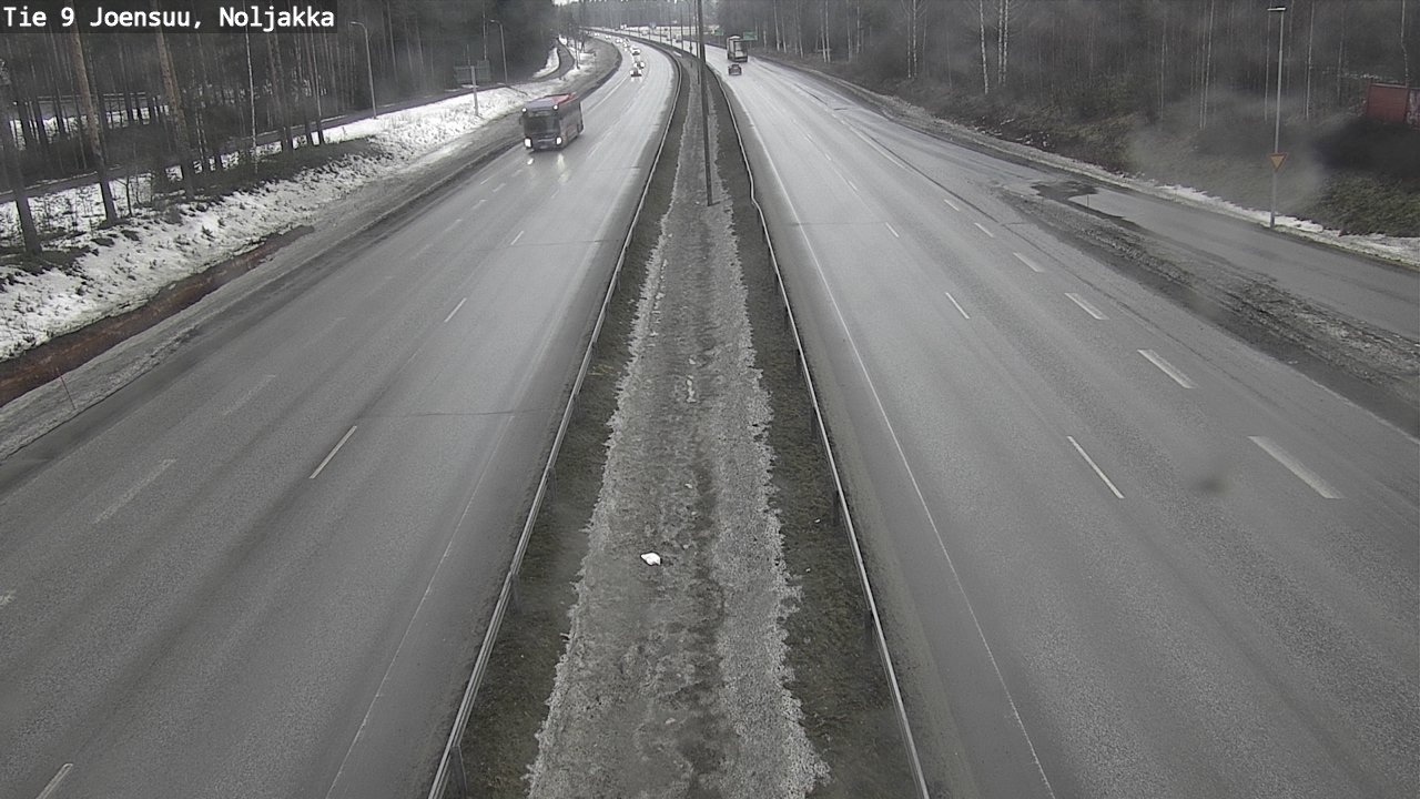 Kelikamerat Kuva Tie 9 Joensuu, Noljakka, Joensuu, Pohjois-Karjala