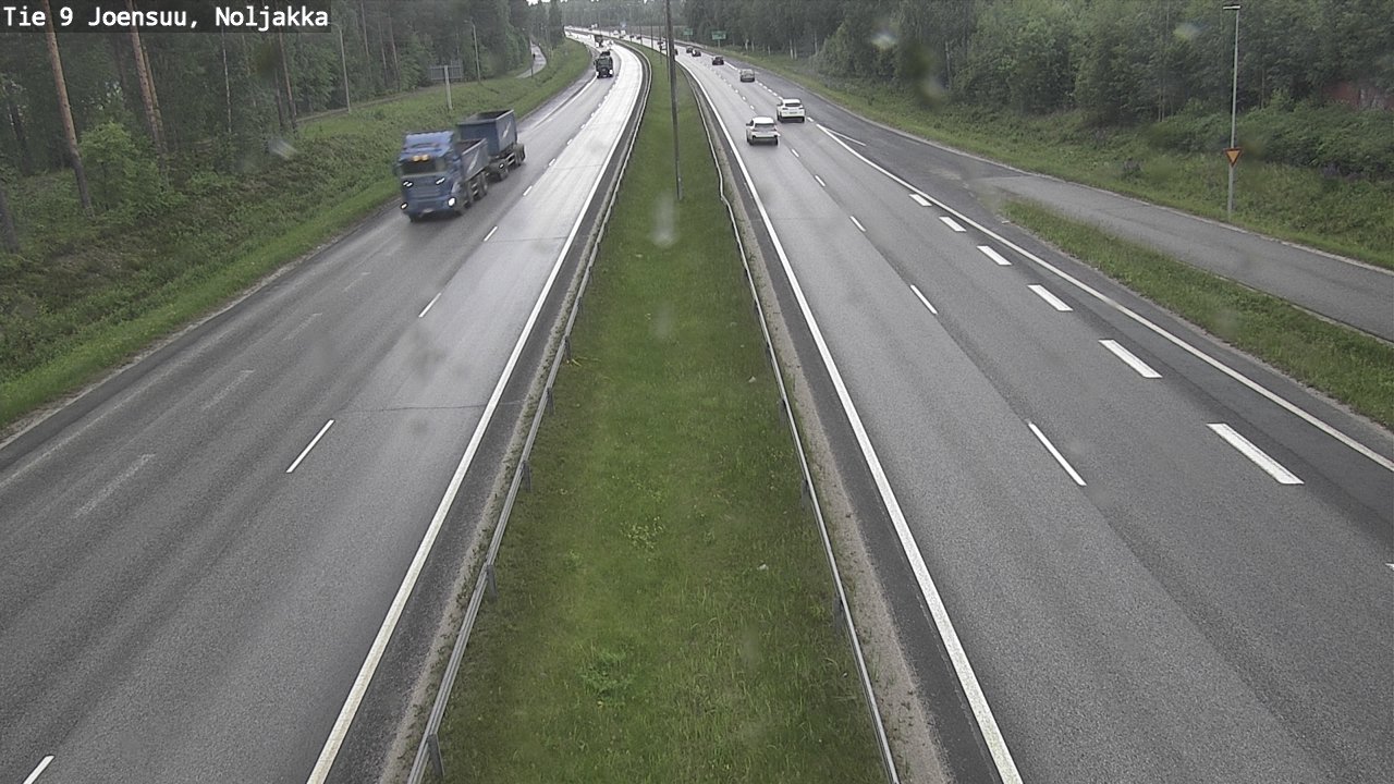 Kelikamerat Kuva Tie 9 Joensuu, Noljakka, Joensuu, Pohjois-Karjala