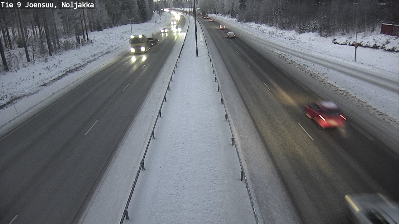 Kelikamerat Kuva Tie 9 Joensuu, Noljakka, Joensuu, Pohjois-Karjala