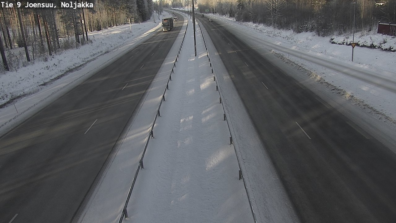 Kelikamerat Kuva Tie 9 Joensuu, Noljakka, Joensuu, Pohjois-Karjala