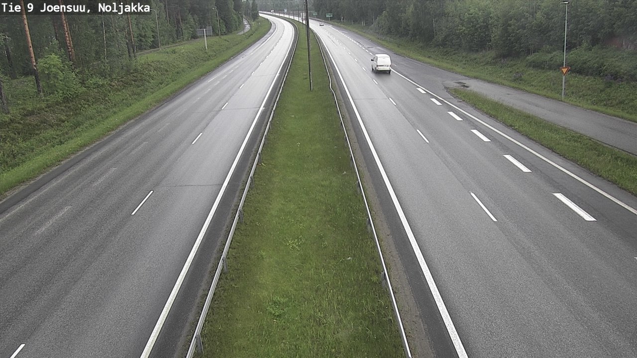 Kelikamerat Kuva Tie 9 Joensuu, Noljakka, Joensuu, Pohjois-Karjala
