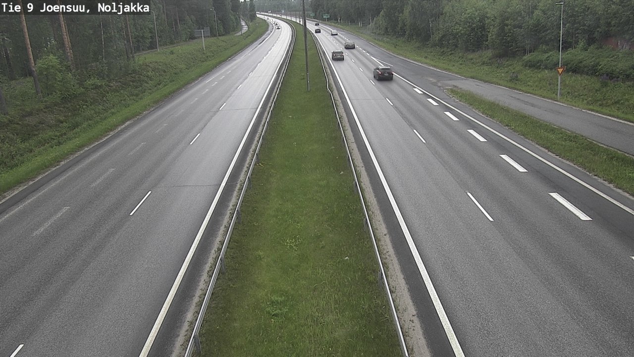 Kelikamerat Kuva Tie 9 Joensuu, Noljakka, Joensuu, Pohjois-Karjala
