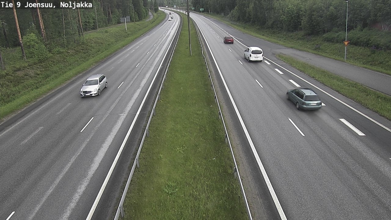 Kelikamerat Kuva Tie 9 Joensuu, Noljakka, Joensuu, Pohjois-Karjala