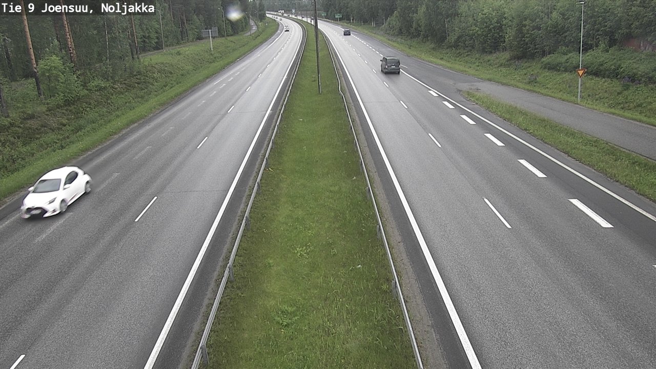 Kelikamerat Kuva Tie 9 Joensuu, Noljakka, Joensuu, Pohjois-Karjala