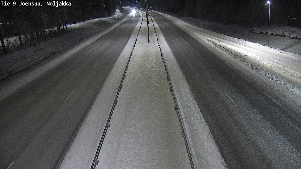 Weather Camera Image Road 9 Joensuu, Noljakka, Joensuu, Pohjois-Karjala