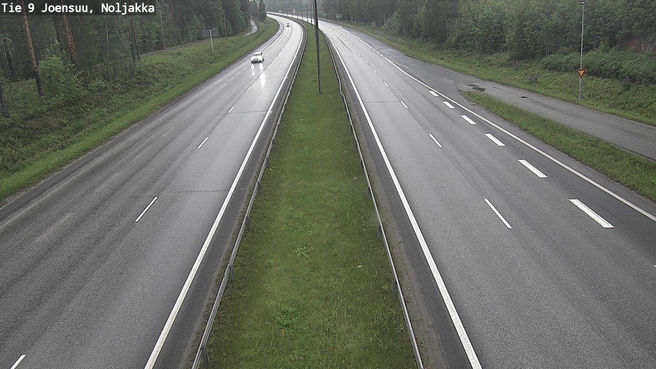Kelikamerat Kuva Tie 9 Joensuu, Noljakka, Joensuu, Pohjois-Karjala