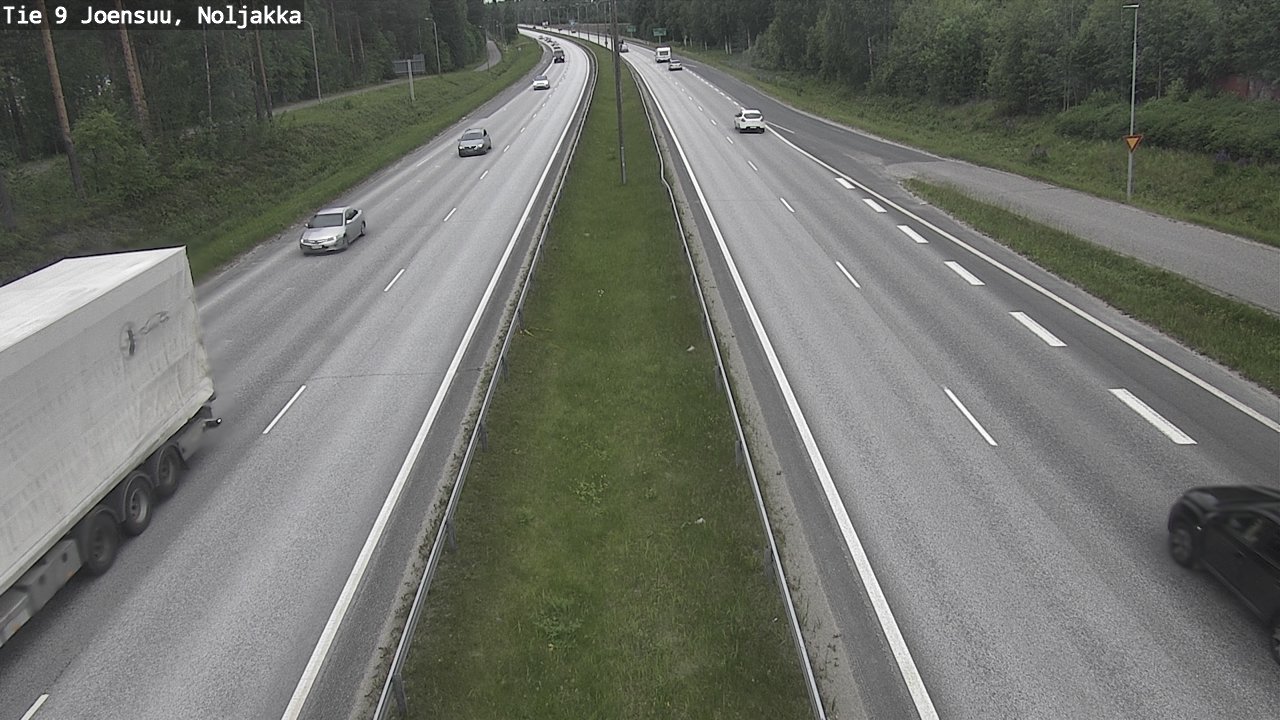 Kelikamerat Kuva Tie 9 Joensuu, Noljakka, Joensuu, Pohjois-Karjala