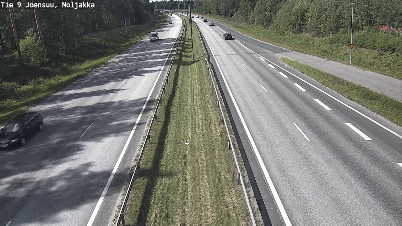 Kelikamerat Kuva Tie 9 Joensuu, Noljakka, Joensuu, Pohjois-Karjala