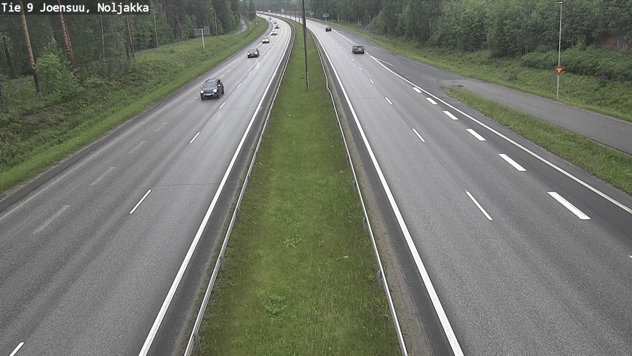 Kelikamerat Kuva Tie 9 Joensuu, Noljakka, Joensuu, Pohjois-Karjala
