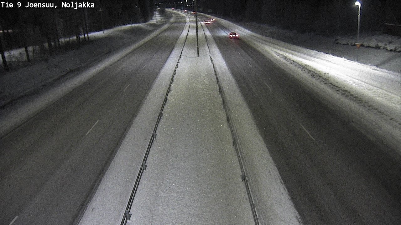 Weather Camera Image Road 9 Joensuu, Noljakka, Joensuu, Pohjois-Karjala