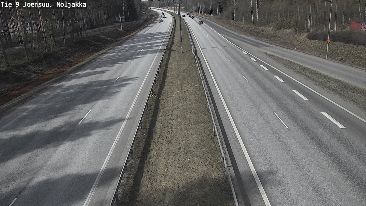 Kelikamerat Kuva Tie 9 Joensuu, Noljakka, Joensuu, Pohjois-Karjala