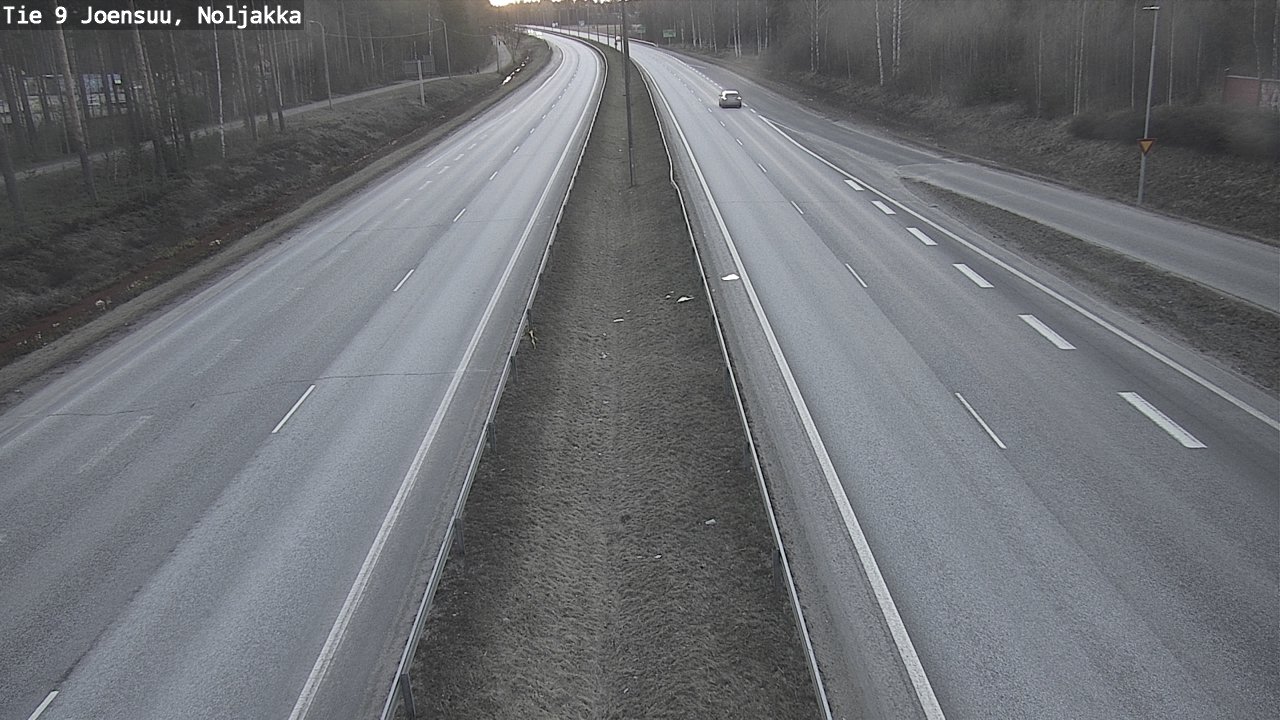 Kelikamerat Kuva Tie 9 Joensuu, Noljakka, Joensuu, Pohjois-Karjala