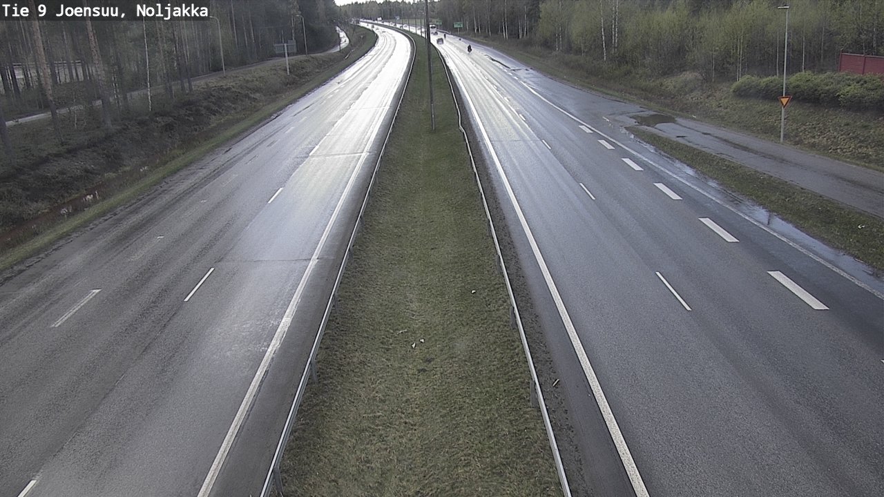 Kelikamerat Kuva Tie 9 Joensuu, Noljakka, Joensuu, Pohjois-Karjala