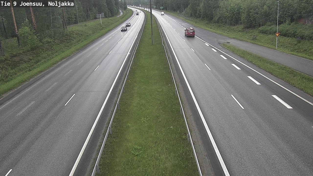 Kelikamerat Kuva Tie 9 Joensuu, Noljakka, Joensuu, Pohjois-Karjala