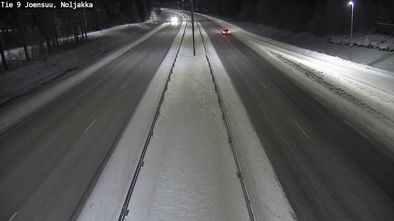 Weather Camera Image Road 9 Joensuu, Noljakka, Joensuu, Pohjois-Karjala