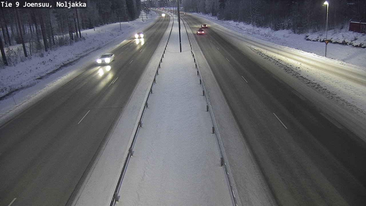 Kelikamerat Kuva Tie 9 Joensuu, Noljakka, Joensuu, Pohjois-Karjala